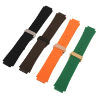 Watch Accessories 25 * mm 19 mm Natural Silicone Watch Strap For Hublot Strap Men's and Women's Watch Strap