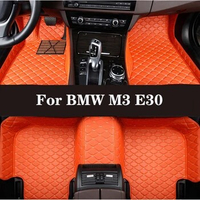 Full Surround Custom Leather Car Floor Mat For BMW M3 E30 1995-2008 (Model Year) Car Interior Auto Parts