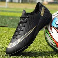 Mercurial CR7 football boots plus size 32 to 47 football shoes boy futsal shoes