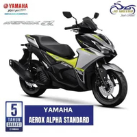 Yamaha Aerox ALPHA Standard Silver Yellow Cirebon, Majalengka