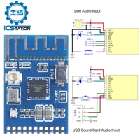 Bluetooth-Compatible Audio Transmitter Module Stereo GFSK Sound Transceiver Headphones Board For DIY Wireless Speaker