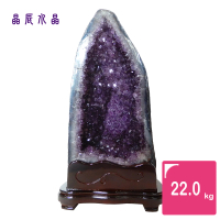 【晶辰水晶】5A級招財天然巴西紫晶洞 22kg(FA251)