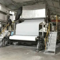 2100mm 70-80gsm Small Scale Automatic A4 Copy Paper Making Machine Writing Paper A4 Paper Machine Papers Envelope Making Machine