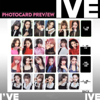 6pcs KPOP IVE 1st Album I AM Photocards All Ver. Selfie LOMO Cards WonYoung YuJin Pre-Order Benefits Cards LEESEO Fans Gifts