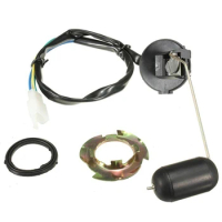 Motorcycle Fuel Petrol Level Sender Unit Float Sensor Kit Fits for 125cc-150cc 4-stroke GY6 engine based scooters and vehicles