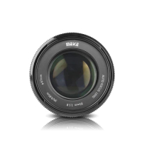 MEKE 85mm F1.8 Large Aperture Full Frame Auto Focus Telephoto Lens For F Mount DSLR Camera Compatible With APS C Bodies Su