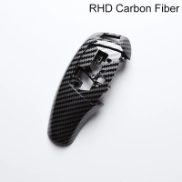 LHD RHD ABS รถคาร์บอนไฟเบอร์เกียร์ Shift Lever Knob สำหรับ BMW 3 4 5 6 7 Series F30 F31 F10 F25 F06