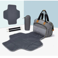 Hot LEQUEEN Diaper Bag Messenger Bag Shoulder Bag Multi-functional Large Capacity Outigong Baby Crib Sleeping Bag Dropshipping