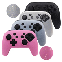 Glittery Soft Silicone Protective Case For Switch Pro Game Controller Skin Gamepad Case Shell Joystick Accessory for Switch Pro
