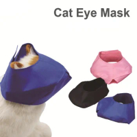 Cat Eye Mask Cat Bathing Cleaning Nail Cutting Supplies Surgical Soothing Emotions Eye Mask Accessories cosas para mascotas