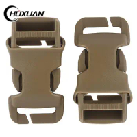 2Pcs Buckles Side Release Buckle Quick Attach Surface Mount CS Hunting Gear Airsoft Vest Modular Attachment Point