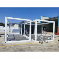 Metal Frames in Stock Customization House Frames Portable Container Frames 20Ft40Ft Flat Pack Container House Without Walls