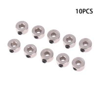 10PCS Silver 2.1mm 3.1mm 4.1mm 5.1mm Metal Wheel Collar Lock Landing Gear Stopper For Airplane RC Fixed-wing Parts