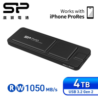 SP 廣穎 PX10 4TB 外接式SSD行動固態硬碟