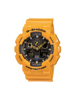 นาฬิกา G-Shock (55mm, ตัวเรือนสีเหลือง, สายสีเหลือง) รุ่น GA-100A-9ADR