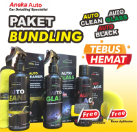 Paket Aneka AUTO BLACK - AUTO CLEANER - AUTO GLASS - Penghitam, Pembersih Bodi, dan Anti Jamur Kaca