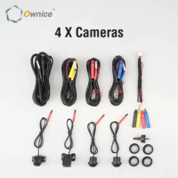 Panorama Camera Car Bird View System 4 Camera Rear/Front/Left/Right 3D 360 Camera Only for Ownice k7 Android Car Radio
