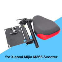Electric Skateboard Saddle for Xiaomi Mijia M365 Scooter Foldable Height Adjustable Shock-Absorbing Folding Seat Chair