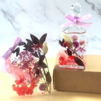 【A-ONE 匯旺】浮游花DIY材料包 乾燥花素材 永生花 手作 生日禮物 情人節 浮油花 浮油花 花材 繡球花 H34