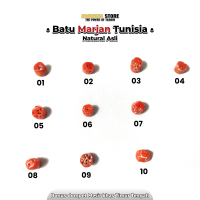 Butiran Batu Marjan Tunis Marjan Tunisia Asli