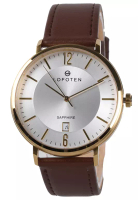 Lofoten Lofoten Sapphire - Jam Tangan Pria - Gold - Brown Leather Strap - F8103M-A