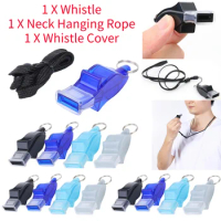 1-3Pcs Professional Whistle Soccer Basketball Referee Seedless Plastic Whistle Outdoor High Quality Sport Like Big Sound Whistl
