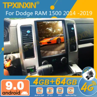 For Dodge Ram 1500 2014 -2019 Screen Android Car Radio 2din Stereo Receiver Autoradio Multimedia Player Gps Navi Head Unit