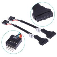 3.0 USB แบบสลักล็อก20-Pin, 2.0 USB พร้อมสายชาร์จ9-pin