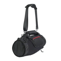 Storage Bag for Boombox 3 Speaker Nylon Travel Carrying Case Portable Protective with Shoulder Strap