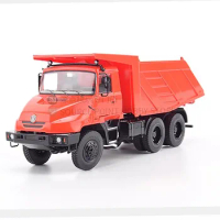 Diecast Russia 1/43 Scale T163 Yamal Long Head Truck Siberian Heavy Duty Dump Truck SSM1518 Simulation Motor Vehicle Gift
