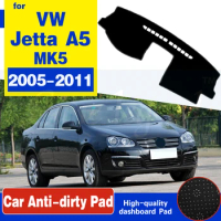 For VW Jetta 5 A5 MK5 2005 2006 2007 2008 2009 2010 2011 1K Anti-Slip Mat Dashboard Cover Pad Dashmat Accessories for Volkswagen