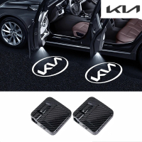 2 cái LED CỬA xe đèn Chào mừng cho GT dòng Kia Ceed Forte Rio Stinger seltos K3 K5 Sorento logo  chi