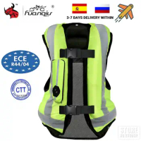 Motorcycle Jacket Motorcycle Air Bag Vest Moto Airbag Vest Motocross Racing Riding Airbag CE Certified Protector Fast Inflation