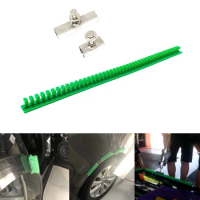 green Car dent repair tools Centipede Curved Variety Pack Flexible Smooth Crease Glue Tabs car dent repair slide hammer tips