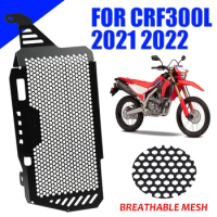 Dirt Bike Radiator Guard Protection Grille Cover For HONDA CRF300L CRF 300 L CRF 300L CRF 300L 2021 2022 Motorcycle Accessories