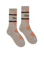 Socks Flos Emoji Darkbeige