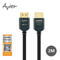 【Avier】Premium HDMI 超高清極速影音傳輸線 2M