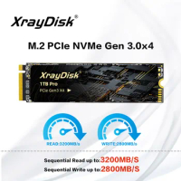 Xraydisk M2 NVMe SSD High Speed 1TB 2TB M.2 PCIe NVME Ssd Solid State Disk Hard Drive for Laptop&amp;Desktop