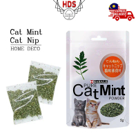 HDS Pokok Galak Ganja Kucing 2g/3g/4g/5g | HDS Premium Pure Cat Mint Natural Organic Catnip Catwort 