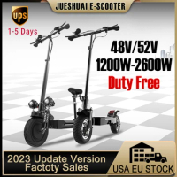 EU USA Stock Duty Free Electric Scooters Adults 48V 52V 60V 1200W 2400W 3200W Motors Foldable 2 wheels Kick Scooter E-scooter