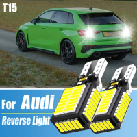 2pcs Car LED Reverse Lights Canbus Lamp W16W T15 T16 12V 6000k For Audi A4 b8 b7 b5 A3 8p 8v 8l A6 c6 c5 Q5 A1 A5 TT A5 S5 S6