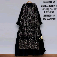 Gamis tile LD 120cm|gamis|Gamis terbaru|Gamis pesta|Gamis kondangan|Gamis tile