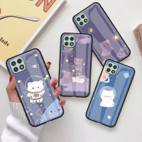 Case Kaca S*msung a22 5G - Kesing Hp S*msung a22 5G - Case Kaca Kilau S*msung a22 5G - Case S*msung
