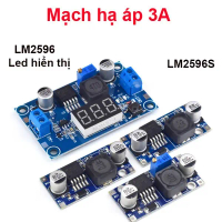 Mạch nguồn giảm áp, hạ áp LM2596S , LM2596 có led hiển thị điện áp