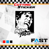 CUTTING STICKER LOGO IWAN FALS l STIKER MOTOR MOBIL KEREN