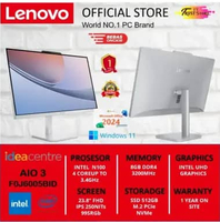 LENOVO AIO A100 Intel N100 8GB 512 SSD DISPLAY 23.8" FHD Win 11 Home OFFICE HOME 24