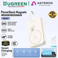 UGREEN Powerbank Magsafe Wireless iPhone 11 12 13 14 15 Pro Max Fast Charging 15w 20w 10.000mAh Vari