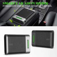 Car Air Purifier 2000W Air Ionizer Mini Air Freshener Portable HEPA Filter Air Cleaner For Car Home Office