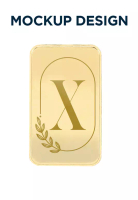 CEBUANA LHUILLIER JEWELRY Cebuana Lhuillier 18K Gold Bar - Customized Letters/Initials (X)
