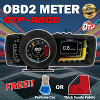 A600 OBD2 Meter Gauge Meter Car GPS Alarm Speed Head-Up LCD display Water temp RPM Turbo Boost HUD e
